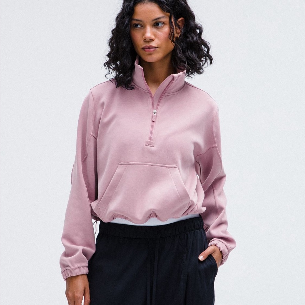 Brand new without tag soft stream half zip hoodie Lululemon